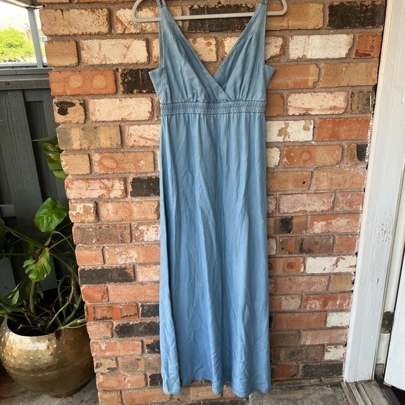 Anthropologie Malpais Holding Horses chambray maxi - Picture 11 of 11
